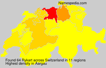 Surname Rykart in Switzerland Surname Rykart in Switzerland