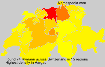 Surname Rymann in Switzerland Surname Rymann in Switzerland