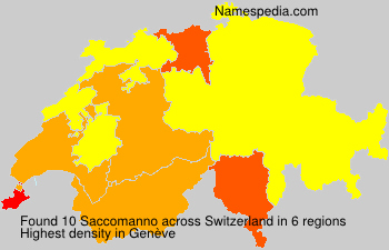 Surname Saccomanno in Switzerland Surname Saccomanno in Switzerland