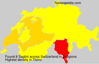 Surname Saglini in Switzerland Surname Saglini in Switzerland