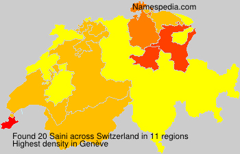 Surname Saini in Switzerland Surname Saini in Switzerland