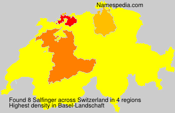 Surname Salfinger in Switzerland Surname Salfinger in Switzerland
