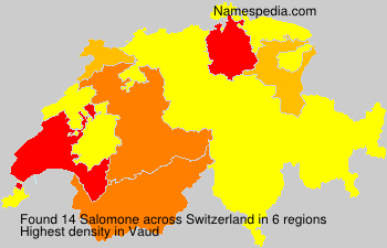 Surname Salomone in Switzerland Surname Salomone in Switzerland