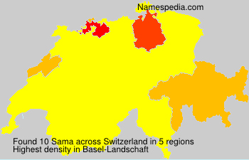 Surname Sama in Switzerland Surname Sama in Switzerland