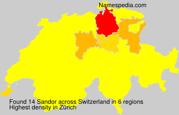 Surname Sandor in Switzerland Surname Sandor in Switzerland