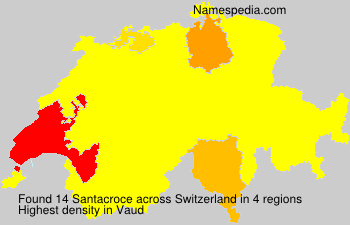 Surname Santacroce in Switzerland Surname Santacroce in Switzerland
