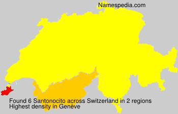 Surname Santonocito in Switzerland Surname Santonocito in Switzerland