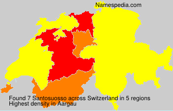 Surname Santosuosso in Switzerland Surname Santosuosso in Switzerland