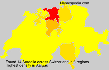 Surname Sardella in Switzerland Surname Sardella in Switzerland