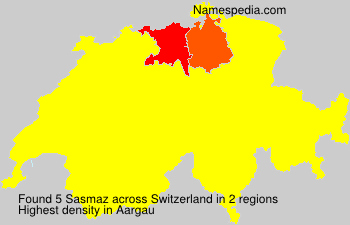 Surname Sasmaz in Switzerland Surname Sasmaz in Switzerland