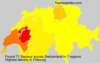 Surname Sauteur in Switzerland Surname Sauteur in Switzerland