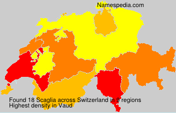Surname Scaglia in Switzerland Surname Scaglia in Switzerland