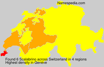 Surname Scalabrino in Switzerland Surname Scalabrino in Switzerland