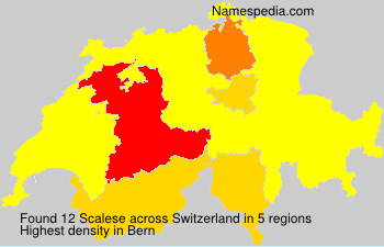 Surname Scalese in Switzerland Surname Scalese in Switzerland