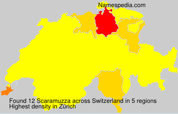 Surname Scaramuzza in Switzerland Surname Scaramuzza in Switzerland