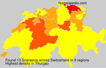 Surname Scarascia in Switzerland Surname Scarascia in Switzerland