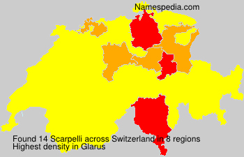 Surname Scarpelli in Switzerland Surname Scarpelli in Switzerland