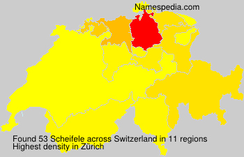 Surname Scheifele in Switzerland Surname Scheifele in Switzerland