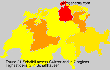 Surname Schelbli in Switzerland Surname Schelbli in Switzerland