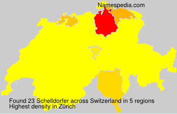 Surname Schelldorfer in Switzerland Surname Schelldorfer in Switzerland