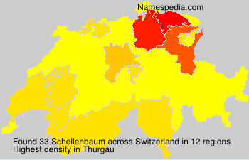 Surname Schellenbaum in Switzerland Surname Schellenbaum in Switzerland