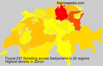 Surname Schelling in Switzerland Surname Schelling in Switzerland