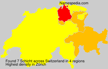 Surname Schicht in Switzerland Surname Schicht in Switzerland