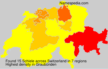 Surname Schiele in Switzerland Surname Schiele in Switzerland