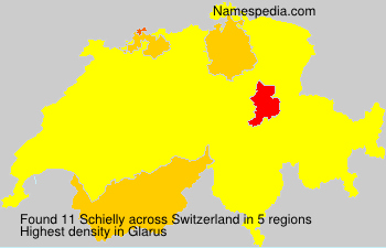 Surname Schielly in Switzerland Surname Schielly in Switzerland