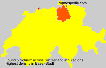 Surname Schierz in Switzerland Surname Schierz in Switzerland
