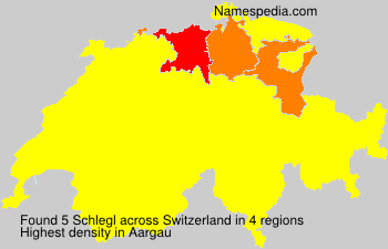 Surname Schlegl in Switzerland Surname Schlegl in Switzerland
