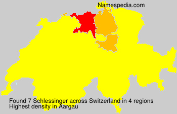 Surname Schlessinger in Switzerland Surname Schlessinger in Switzerland