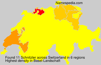 Surname Schnitzler in Switzerland Surname Schnitzler in Switzerland