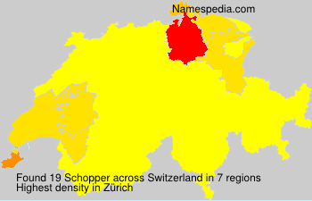 Surname Schopper in Switzerland Surname Schopper in Switzerland