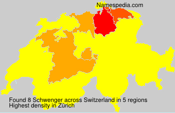 Surname Schwenger in Switzerland Surname Schwenger in Switzerland