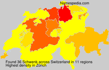 Surname Schwenk in Switzerland Surname Schwenk in Switzerland