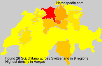 Surname Scicchitano in Switzerland Surname Scicchitano in Switzerland