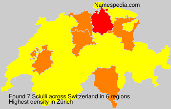 Surname Sciulli in Switzerland Surname Sciulli in Switzerland