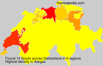 Surname Sciuto in Switzerland Surname Sciuto in Switzerland