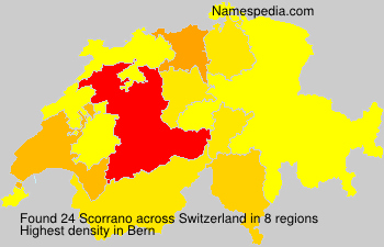 Surname Scorrano in Switzerland Surname Scorrano in Switzerland