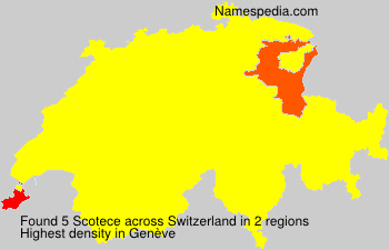 Surname Scotece in Switzerland Surname Scotece in Switzerland