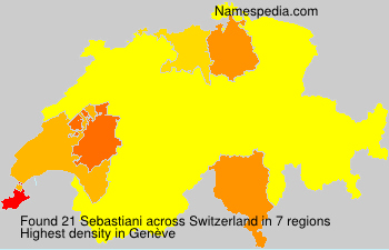 Surname Sebastiani in Switzerland Surname Sebastiani in Switzerland
