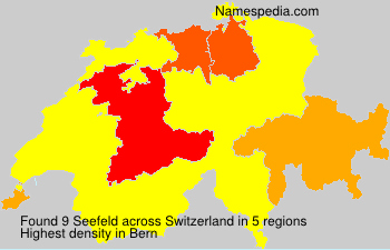 Surname Seefeld in Switzerland