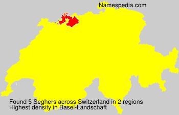 Surname Seghers in Switzerland Surname Seghers in Switzerland