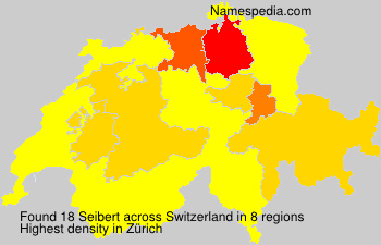 Surname Seibert in Switzerland Surname Seibert in Switzerland