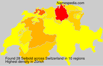 Surname Seibold in Switzerland Surname Seibold in Switzerland