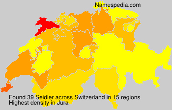 Surname Seidler in Switzerland Surname Seidler in Switzerland