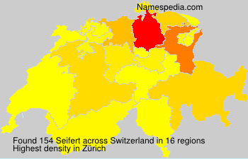 Surname Seifert in Switzerland Surname Seifert in Switzerland