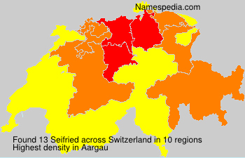 Surname Seifried in Switzerland Surname Seifried in Switzerland