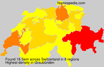 Surname Sem in Switzerland Surname Sem in Switzerland